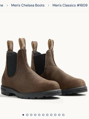 NEW Blundstone Chelsea #1609 Boot, Brown, AU 7/US Mens 8, Women 10/Euro 41